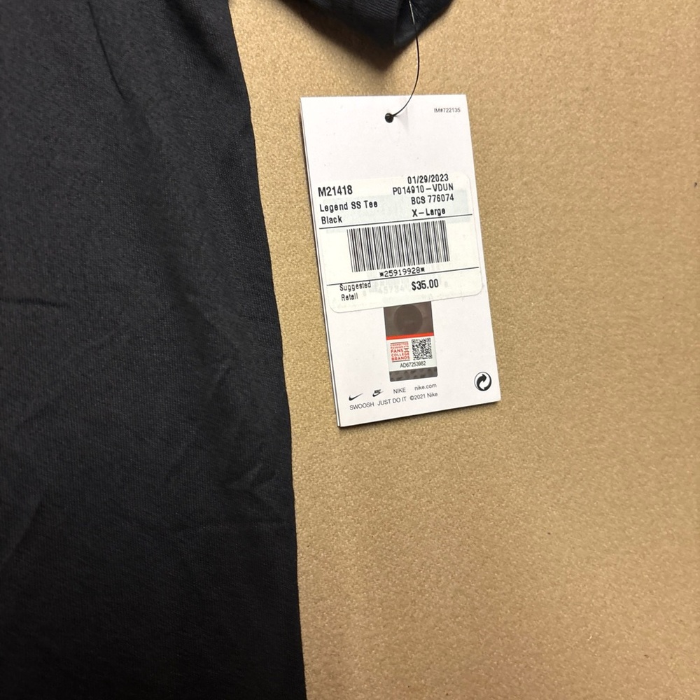 New Vanderbilt Commodores Men’s S, M, XL, XXL, XXXL Nike short Sleeve Shirt - Picture 9 of 9
